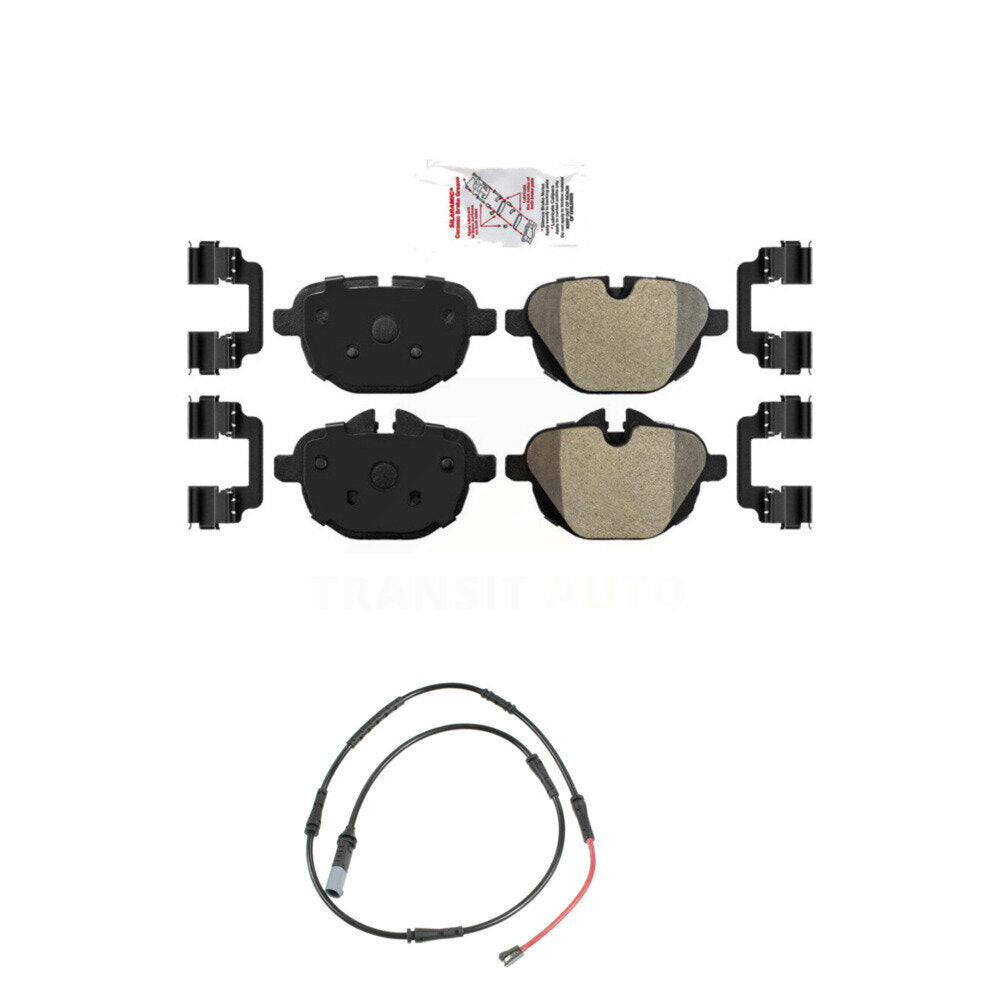 AmeriBRAKES KNW-101483 Disc Brake Pad for 2011-2016 BMW 535d, BMW 535d xDrive and More - Rear