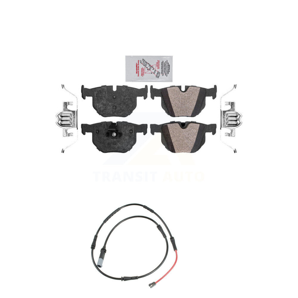 AmeriBRAKES KNW-101484 Disc Brake Pad for 2009-2010 BMW 528i, BMW 528i xDrive - Rear