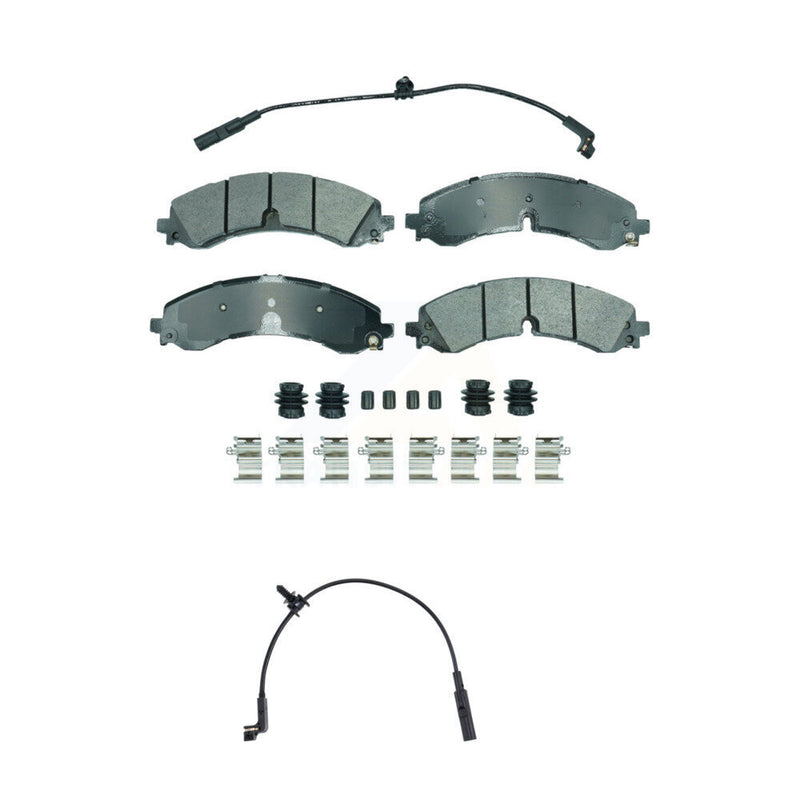 AmeriBRAKES KNW-101485 Disc Brake Pad for 2023-2024 Chevrolet Silverado 2500 HD, Chevrolet Silverado 3500 HD and More - Rear