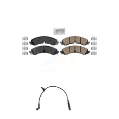 AmeriBRAKES KNW-101486 Disc Brake Pad for 2023-2024 Chevrolet Silverado 2500 HD, Chevrolet Silverado 3500 HD and More - Rear