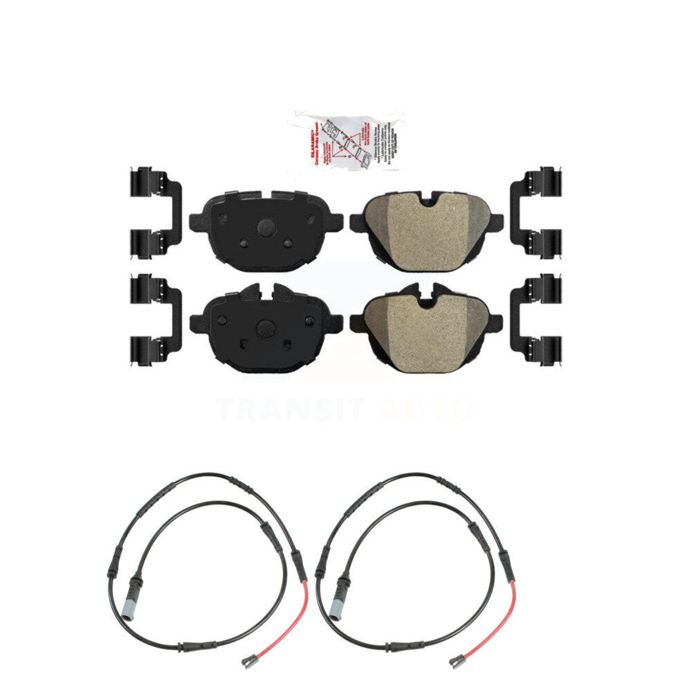 AmeriBRAKES KNW-101487 Disc Brake Pad for 2011-2016 BMW 535d, BMW 535d xDrive and More - Rear