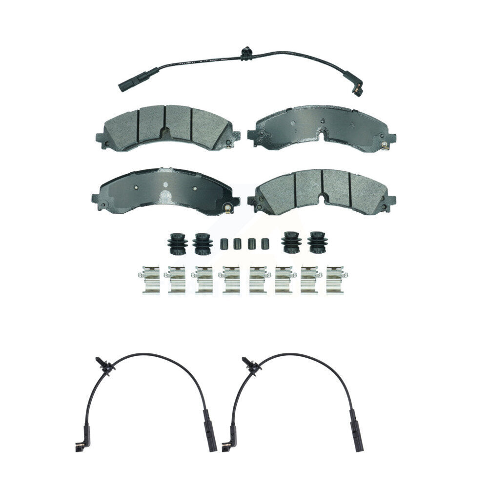 AmeriBRAKES KNW-101488 Disc Brake Pad for 2023-2024 Chevrolet Silverado 2500 HD, Chevrolet Silverado 3500 HD and More - Rear