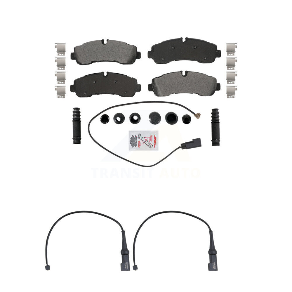 AmeriBRAKES KNW-101495 Disc Brake Pad for 2020 Ford Transit-350 HD - Rear