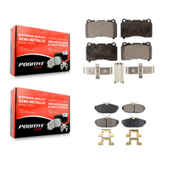 Positive Plus KPF-100003 Disc Brake Pad for 2007-2011 Ford Mustang - Front and Rear