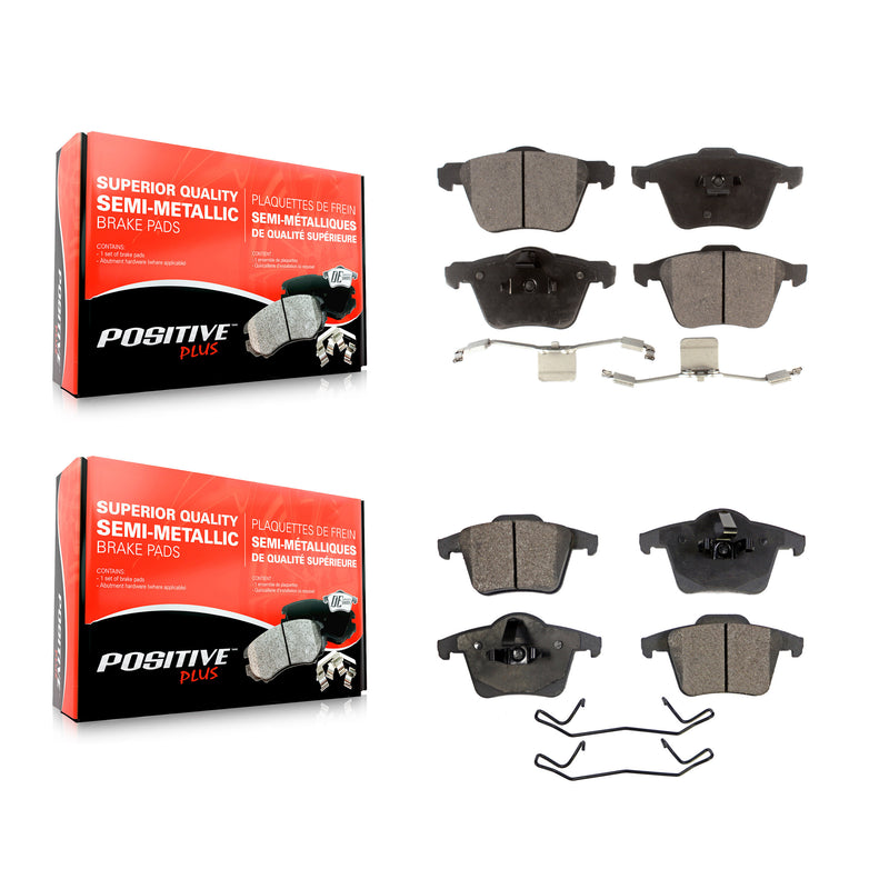 Positive Plus KPF-100012 Disc Brake Pad for 2003-2014 Volvo XC90 - Front and Rear