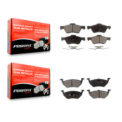 Positive Plus KPF-100026 Disc Brake Pad for 2010-2011 Mercury Mariner, Ford Escape - Front and Rear