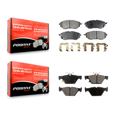 Positive Plus KPF-100041 Disc Brake Pad for 2015-2021 Subaru Legacy, Subaru WRX, Subaru Outback - Front and Rear