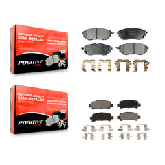 Positive Plus KPF-100042 Disc Brake Pad for 2005-2009 Subaru Legacy - Front and Rear