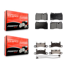 Positive Plus KPF-100071 Disc Brake Pad for 2011-2017 Volkswagen Touareg - Front and Rear
