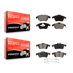 Positive Plus KPF-100093 Disc Brake Pad for 2005-2013 Jaguar XF, Jaguar S-Type and More - Front and Rear