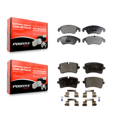 Positive Plus KPF-100118 Disc Brake Pad for 2012-2015 Audi A6 Quattro, Audi A7 Quattro, Audi A6 - Front and Rear