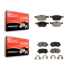 Positive Plus KPF-100170 Disc Brake Pad for 2010-2016 Volvo XC60 - Front and Rear