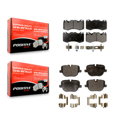 Positive Plus KPF-100183 Disc Brake Pad for 2010-2013 Land Rover Range Rover, Land Rover Range Rover Sport - Front and Rear