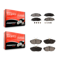 Positive Plus KPF-100195 Disc Brake Pad for 2011-2014 Ford Mustang - Front and Rear