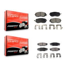 Positive Plus KPF-100216 Disc Brake Pad for 2010-2018 Subaru BRZ, Subaru Crosstrek and More - Front and Rear