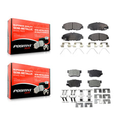 Positive Plus KPF-100229 Disc Brake Pad for 2012-2015 Honda Civic - Front and Rear