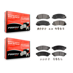 Positive Plus KPF-100245 Disc Brake Pad for 2008-2012 Ford F-250 Super Duty, Ford F-350 Super Duty - Front and Rear