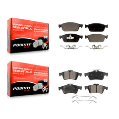 Positive Plus KPF-100254 Disc Brake Pad for 2013-2018 Ford Focus - Front and Rear