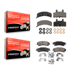 Positive Plus KPF-100295 Disc Brake Pad for 1993-2000 GMC Yukon, Cadillac 60 Special - Front and Rear