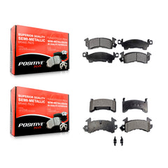 Positive Plus KPF-100309 Disc Brake Pad for 1980-1984 Cadillac Commercial Chassis, Cadillac DeVille and More - Front and Rear