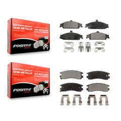 Positive Plus KPF-100341 Disc Brake Pad for 1997 Oldsmobile Cutlass - Front and Rear