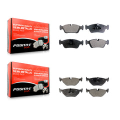 Positive Plus KPF-100348 Disc Brake Pad for 1992-2008 BMW Z4, BMW 320i and More - Front and Rear