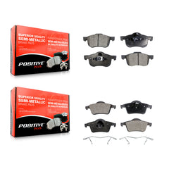 Positive Plus KPF-100363 Disc Brake Pad for 1999-2009 Volvo S60, Volvo V70 and More - Front and Rear