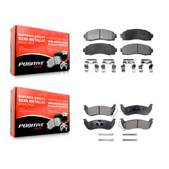 Positive Plus KPF-100377 Disc Brake Pad for 2010-2011 Ford Ranger, Mazda B2300, Mazda B4000 - Front and Rear
