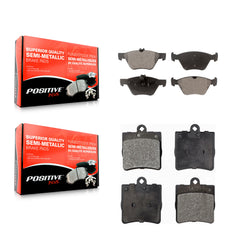 Positive Plus KPF-100387 Disc Brake Pad for 2001-2008 Chrysler Crossfire, Mercedes-Benz SLK320 - Front and Rear