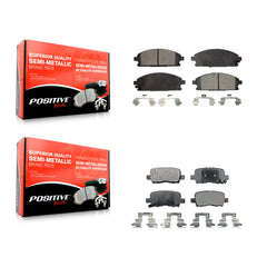 Positive Plus KPF-100391 Disc Brake Pad for 2003-2006 Acura MDX - Front and Rear