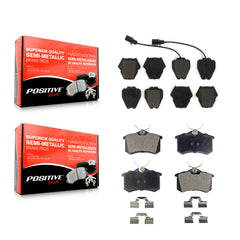 Positive Plus KPF-100418 Disc Brake Pad for 2004 Audi A6 Quattro - Front and Rear