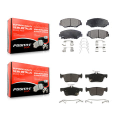 Positive Plus KPF-100422 Disc Brake Pad for 2016-2021 Honda Civic - Front and Rear
