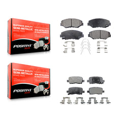 Positive Plus KPF-100424 Disc Brake Pad for 2003-2008 Honda Pilot - Front and Rear