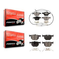 Positive Plus KPF-100426 Disc Brake Pad for 2007-2013 BMW 335i, BMW X1 and More - Front and Rear