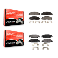 Positive Plus KPF-100430 Disc Brake Pad for 2003-2008 Cadillac CTS, Cadillac STS, Pontiac Grand Prix - Front and Rear
