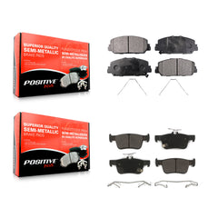 Positive Plus KPF-100474 Disc Brake Pad for 2017-2020 Honda Civic - Front and Rear