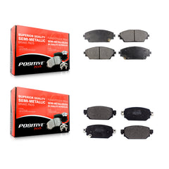 Positive Plus KPF-100476 Disc Brake Pad for 2019-2022 Mazda CX-3 - Front and Rear