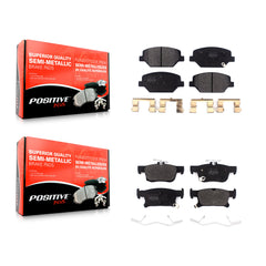 Positive Plus KPF-100492 Disc Brake Pad for 2016-2020 Buick Envision - Front and Rear