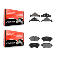 Positive Plus KPF-100494 Disc Brake Pad for 2017-2020 Audi A4 allroad, Audi A5 Sportback and More - Front and Rear