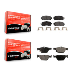 Positive Plus KPF-100498 Disc Brake Pad for 2019-2025 Subaru Crosstrek, Subaru Impreza and More - Front and Rear
