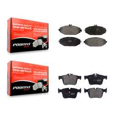 Positive Plus KPF-100503 Disc Brake Pad for 2015-2021 Mercedes-Benz C300 - Front and Rear