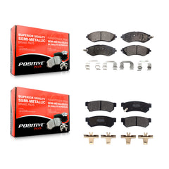 Positive Plus KPF-100514 Disc Brake Pad for 2014-2016 Chevrolet Spark, Chevrolet Spark EV - Front and Rear