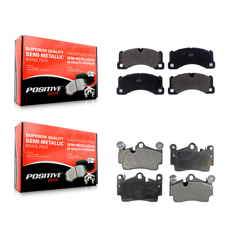 Positive Plus KPF-100518 Disc Brake Pad for 2008-2010 Porsche Cayenne - Front and Rear