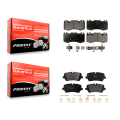 Positive Plus KPF-100521 Disc Brake Pad for 2013-2022 Land Rover Defender 90, Land Rover Range Rover and More - Front and Rear