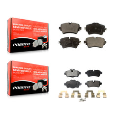Positive Plus KPF-100557 Disc Brake Pad for 2015 Mini Cooper - Front and Rear