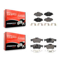 Positive Plus KPF-100567 Disc Brake Pad for 2003-2009 Mercedes-Benz E350, Mercedes-Benz E320 - Front and Rear