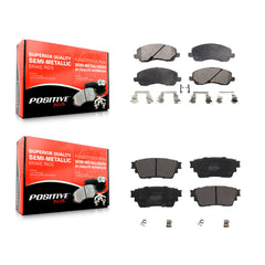 Positive Plus KPF-100622 Disc Brake Pad for 2017-2020 Mitsubishi Outlander - Front and Rear