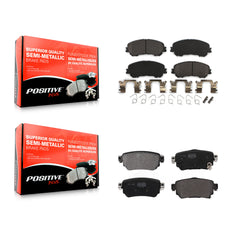 Positive Plus KPF-100623 Disc Brake Pad for 2019-2023 Nissan Rogue, Nissan Qashqai, Nissan Rogue Sport - Front and Rear
