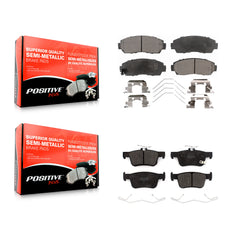 Positive Plus KPF-100651 Disc Brake Pad for 2021-2024 Acura RDX, Acura TLX - Front and Rear
