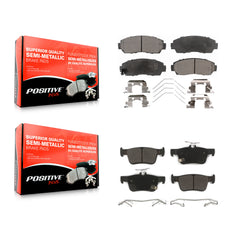 Positive Plus KPF-100669 Disc Brake Pad for 2019-2021 Acura RDX - Front and Rear